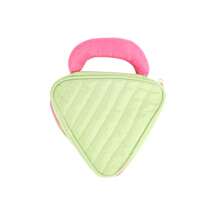 Stylish Soda Makeup Bag, Portable Toiletry Cosmetic Pouch, Handheld Makeup Case, Large Capacity Triangular Travel Makeup Bag