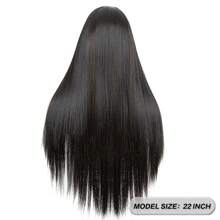 13x6 Lace Part Straight Wigs Synthetic Black Long Straight Hair Wigs 22 Inch Nature Brown Wig Lace Front Wigs For Women Heat Resistant Synthetic Hair Wigs For Daily Party Kanekalon Wigs Free Part 150% Density For Women Daily Party Vacation Holiday Beginner Use Natural Looking Wigs Ready To Wear HD Glueless Lace Synthetic Wigs Heat Resistant Fiber Hair Wigs For Fashion Women Daily Party Festival Beginner Use