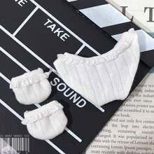 20cm Cotton Doll Outfit - 1 Set With Bottoms And Socks, Only Clothes, Sitting Position, Cotton