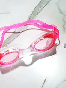 聚碳酸酯镜片游泳镜，防水防雾，适合3-12岁儿童，让游泳更有趣！，海滩必备品，海滩配件，泳池浮板
