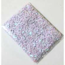 Mini Star Sequins - 03 Mm (PACK Of 20 Grams) - Blanco - Ver 2