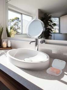 1 件透明肥皂盒，便携式防水密封防漏肥皂盒容器，适用于浴室露营健身房旅行家居浴室装饰夏季返校 - 無色 - 查看 11