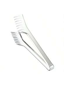 1 pièce Pinces à pâtes en acier inoxydable de 9,4 po/24 cm, pinces à servir les pâtes italiennes avec poignée en acier inoxydable, serveur à pâtes réutilisable, ustensiles de cuisine et accessoires