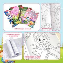 Libro de colorear Montessori de 20 páginas con animales vibrantes - incluye princesas, coches, animales y talla grande. Mejora la creatividad, la concentración y las habilidades de dibujo. Mejora la coordinación mano-ojo y el control del lápiz, estimula la imaginación del niño e inspira el despertar artístico. ¡Actividades de fiesta de dibujo, regalo de cumpleaños, regreso a la escuela para niños y niñas!