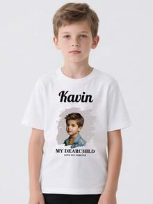 Customized Personalized T-Shirt, Sport T-Shirt, Breathable, A Gift, - Add Images To Design Your Own Personalized Printed T-Shirt