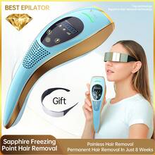 YTWO 2025 Neue Laser-Haarentfernung für Frauen und Männer, Saphir 0,5s Schnellblitzmodus, Aufgerüsteter Schnellblitzmodus, Eiskühlungs-IPL-Gerät für schmerzlose & langanhaltende Haarentfernungsergebnisse, unbegrenzte Blitze, Haarentfernung für Achseln, Beine, Arme, Bikinizone, Automatikblitz für schnelle Ganzkörper-Haarentfernung von Zuhause, dauerhafte Haarentfernung in nur 8 Wochen, 0,6s Schnellblitz, 5 Energiestufen