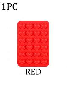 3/4个装硅胶粘性手机支架，防滑硅胶粘性手机支架，手机壳支架，免提手机配件，自拍和视频支架，1/2/5/10/50/100个装，多功能手机配件，适用于所有型号 - 彩色 - 查看 55