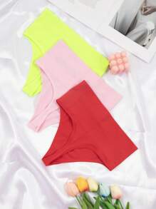 3 Stück Nahtlose Sexy Körperformendes Hüftgurt Set mit hoher Taille für Bauchkontrolle, Po-Hebung, schlanke Taille, flachen Bauch, Lässig Sport Stil für Damen