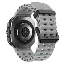 原装表带兼容三星 Galaxy Watch Ultra 47 毫米海洋硅胶运动手链兼容 Galaxy Watch Ultra 表带配件 - for Galaxy Watch 7 Ultra 47mm - 查看 13