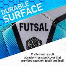 Franklin Sports Futsal Ball - Low Bounce Futsal And Indoor Soccer Training Ball - Heavy Indoor + Outdoor Construction - Official Size - Size 4 - 3 - 查看 2
