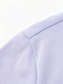 Balabala 儿童短袖T恤女童2025新款夏季中大童女孩速干甜美纯棉上衣 - 粉紅紫 - 查看 3