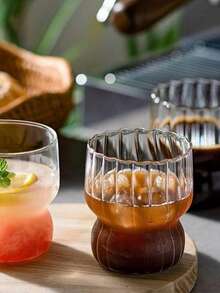 Butterfly Princess Series Glass Straw Cup - Capacity: 500ML / 16.91OZ, Coffee/Milk Tea Straw Cup, Perfect Gift Choice For Holidays And Birthdays! - Clear - View 3