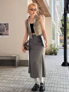 DareSee 2024新款时尚仿皮豹纹女士手提包，百搭休闲单肩包，豹纹包，适合音乐节、Y2K 节日、返校季、秋季、圣诞节、冬季等场合，是圣诞礼物的理想之选。 - 黃色 - 查看 4