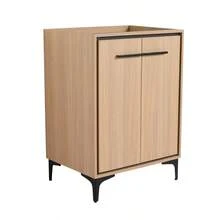 24'' Bathroom Vanity Without Top Sink, Modern Bathroom Storage Cabinet With 2 Soft Closing Doors, Single Sink Bathroom Vanity-4157 - Multicolor - View 4