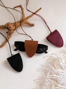 MIYIN 1 Hộp đựng kính mắt từ tính du lịch có dây đeo, vòng cổ bằng da, kính râm/kẹp kính từ tính màu trơn tối giản, túi đựng kính mắt du lịch di động Phụ kiện kính mắt Kính râm, kính râm, kính đọc sách, kính cận, kính loạn thị Túi đựng kính cho nam và nữ Túi đựng đồ dùng học tập khi trở lại trường Đồ dùng du lịch cần thiết cho kỳ nghỉ hè trên bãi biển Phụ kiện du lịch Túi du lịch Kỳ nghỉ lễ Đồ dùng học tập Hộp đựng kính râm Nữ - Nhiều màu - Xem 5