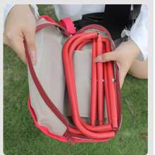Portable Folding Camping Stool, Lightweight & Travel-Friendly Chair For Camping, Fishing, Commuting, Queuing Outdoor Activities