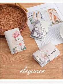 Lễ hội mua sắm năm 2025 Giảm giá trong thời gian có hạn Hộp đựng thẻ hoạt hình dễ thương, Ngăn đựng thẻ lớn cho nữ, Nhiều khe cắm thẻ, Chống khử từ, Ví đựng thẻ cho nữ - Nhiều màu - Xem 12