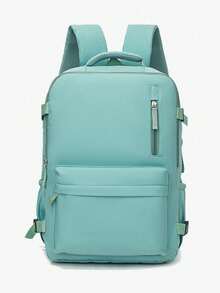 女士背包，大容量旅行背包，通勤/上学背包，时尚笔记本电脑包，短途商务旅行行李包，学生背包，学习用品，学生背包，书包，学生背包，返校背包，学生书包，大容量背包，学生背包，返校包，笔记本电脑隔层，行李带设计，符合航空标准，鞋仓，轻便，便携，适合青少年、女性、大学生，返校必备，开学第一天必备