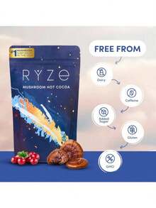  Mushroom Hot Cocoa Sleep Aid: Keto-Friendly Melatonin Supplement With Reishi, L-Theanine & Cacao | 20 Servings To Fall Asleep Faster And Stay Asleep - 其他 - 查看 5