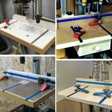 T Track Woodworking T-Slot Slide Track Miter Aluminium Alloy T-Track,19x9.5mm T-Slot Miter Track Jig T Screw Fixture Slot Table Saw Router Table DIY Tools - Multicolor - View 9