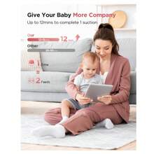 Electric, 1000mAH Large Capacity Battery, Portable, Hands-Free Breast Pump - Lightweight Electric Breast Pump, Leak Proof Upgraded, 3 Modes And 12 Settings With 17/19/21/27mm Flange (1/2 Pieces Set - White/Pink)