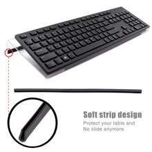 1 Piece Compact Acrylic Keyboard Stand - Durable, Space Saving Desk Riser, Acrylic Keyboard Tray Pad Elevator Display Stand Non-Slip Bracket