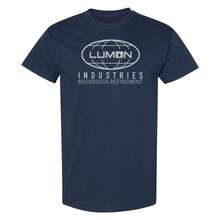Camiseta de la serie de TV clásica de culto "Lumon Industries" - Marina de guerra - Ver 1