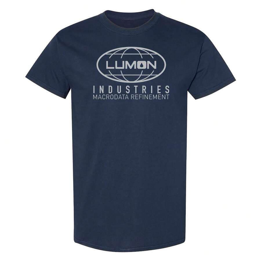 Camiseta de la serie de TV clásica de culto "Lumon Industries" - Marina de guerra - Ver 1