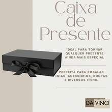 1 Piece Rigid Foldable Gift Box With Magnet And Bow, Gift Packaging Box, Perfect For Valentine's Day Birthday Gift - màu đen - Xem 2