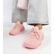 Women's Solid Color Breathable Casual Sports Shoes, Summer