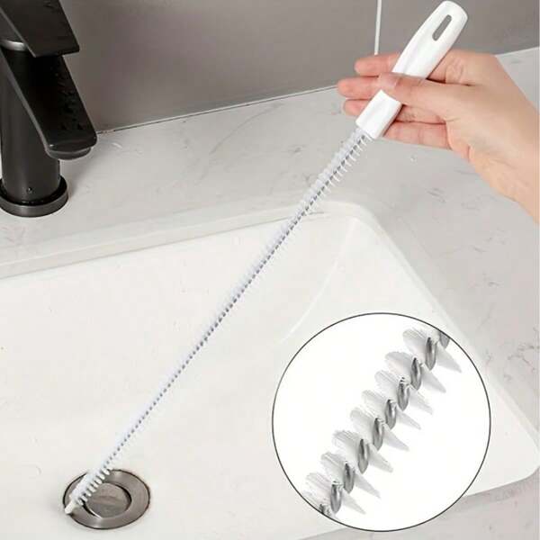 A Flexible Drainage Cleaning Brush, A Hair Catcher For Sewage Pipes, A Manual Clog Removal Tool, Suitable For Bathroom And Kitchen Sink Drainage, Household Plumbing Cleaning Supplies.