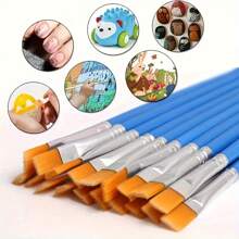 Dom Delfim Nylon Painting Brush Set, Minimalist & Practical Multi-Function,Back To School,School Supplies