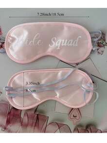 6/8/11 Mặt nạ cô dâu và mặt nạ ngủ phù dâu Quà tặng cầu hôn phù dâu Quà tặng tiệc độc thân có túi đựng màu trắng Quà tặng tiệc độc thân - Nhiều màu - Xem 3