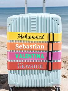 Customizable Luggage Strap, Personalized Travel Strap, Password-Free Luggage Belt, Travel Gift, Family Gift, Father's Day Gift, Business Gift