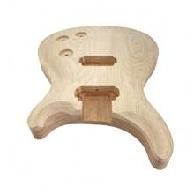Gitarrenbausatz 22 Bünde Mahagoni Gutiar Hals Gitarre Korpus Ahorn Decke Hardware
