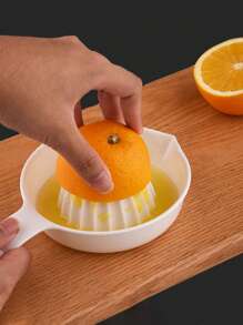 1/2 Stücke Arbeitsplatten-Zitrussaftpresse zum Drehen & Entsaften, spezielles Werkzeug für Orange und Zitrone, manueller Mini-Küchengebrauch für Orangen- und Zitronensaft, Saftpresse-Spezial, mühelose Frischsaftextraktion für Zitronen, Limetten und Orangen, geeignet für Orangen, Zitronen und Granatäpfel, ideale Wahl für Küche, Party und Bar
