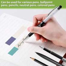 16 Sets X 3200 Sheets Morandi Colorful Index Stickers, Student Stationery Stickers, Office Document Marking Stickers, PET Transparent Sticky Notes, School Supplies, Back To School Supplies - Multicolor - View 10