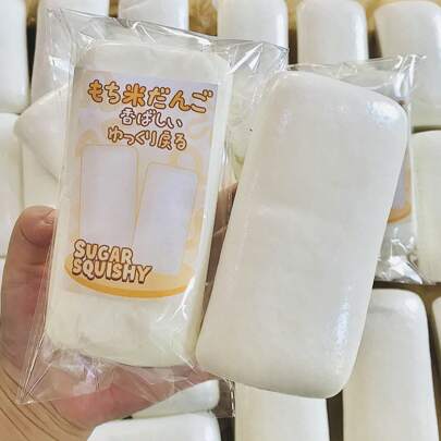 Giocattolo soffice e a lenta ripresa Mochi Squishy, giocattolo antistress di medie dimensioni da comprimere