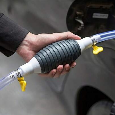 Manuell bilmotoroljesifonpump, hög kapacitet, självsugande bensinpump, motoroljebyte, bildelar, biltillbehör, fordonsunderhåll motoroljepump