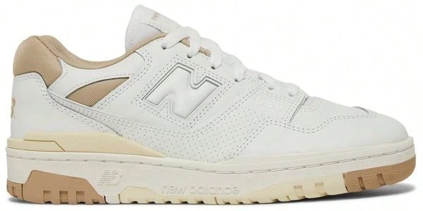 New Balance NB 女款 BBW550JM 白色 - 白色/正念灰/生腰果 - 查看 1