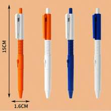 Funny Squirt Pen, Office Leisure Prank Gadget, ABS Material, Orange Accent, Prank Accessory | Funny Design | Transparent Pen Body, Prank Prop, Press-Type Water Squirt Toy, Imitation Ballpoint Water Gun, Gift - Random Color - View 7
