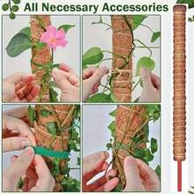 1pc Moss Pole For Monstera Creepers Climbing Indoor Plant Extension Support Stake Frame