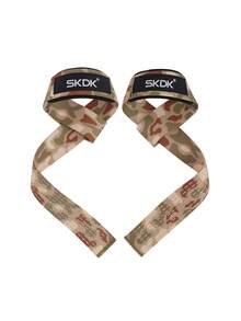 SKDK 1 Pair Adjustable Weight Lifting Wrist Straps Bodybuilding Powerlifting Strength Training Deadlifts Straps. - Multicolor - View 4