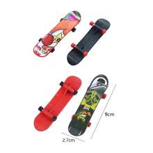 6/12/48PCS Finger Skateboard Set, Professional Mini Finger Skateboard Fever, Desktop Finger Skateboard Puzzle Stress Reduction Toys, Birthday Party Gift, Gift Bag Filler, Pinata Filler, Random Color