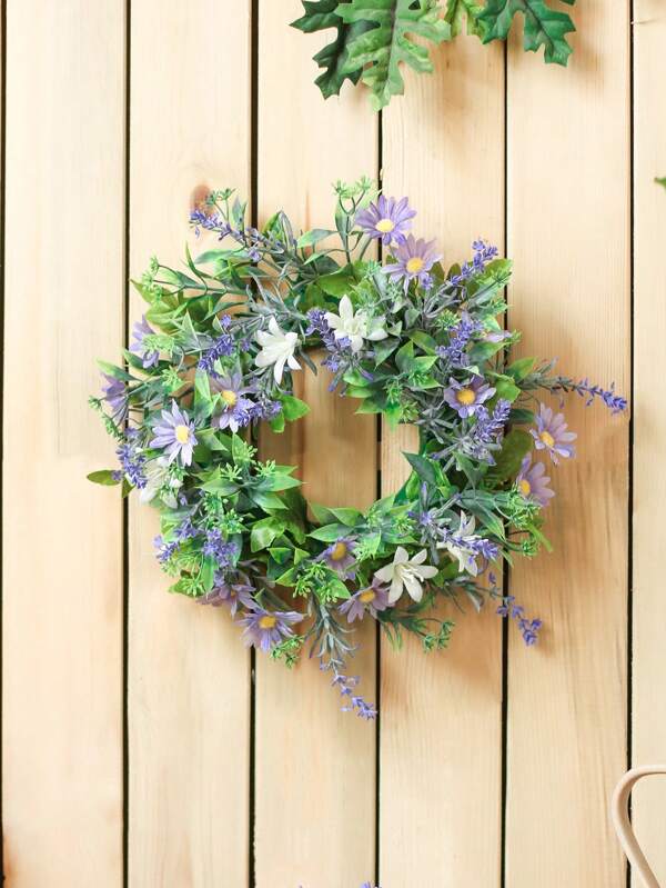 1 pieza Guirnalda de flores simuladas de 12 pulgadas (alto) para decoración colgante de pared, fondo de fiesta de boda y cumpleaños en el hogar