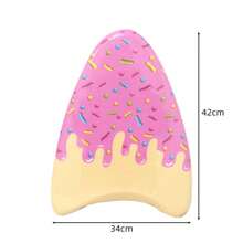 1pc Floating Board For Surfing And Swimming-Beginner's Swimming Kickboard - Thick EVA U-Shaped Floating Board For Improved Buoyancy And Comfort