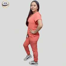 SLIM JOGGER CONJUNTO MEDICO - Naranja Coral - Ver 1