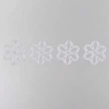 Flower Shaped Bra Strap Clips, Non-Slip Bra Strap Clips, Criss-Cross Bra Strap Clips, Invisible Bra Accessories - Multicolor - View 23