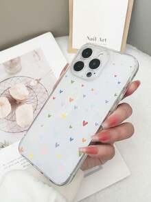 1个心形TPU彩绘手机壳