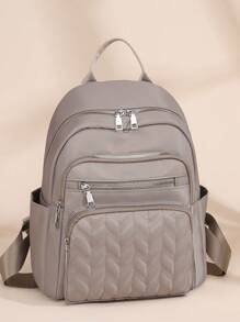 Mochila feminina casual de 5 cores, mochila de armazenamento Ravel com padrão de diamante, mochila de nylon multifuncional, mochila leve, portátil, compartimento para laptop, grande capacidade, adequada para estudantes universitárias, universidades, escolas de ensino fundamental, escolas de ensino médio, atividades ao ar livre, viagens, passeios, escolas de ensino fundamental, escritório diário para novatos, presentes para o Dia dos Namorados